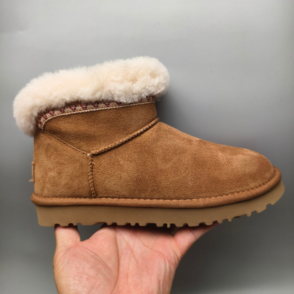 4496 Boho-Inspired Low-Top Casual Shoes – Chestnut