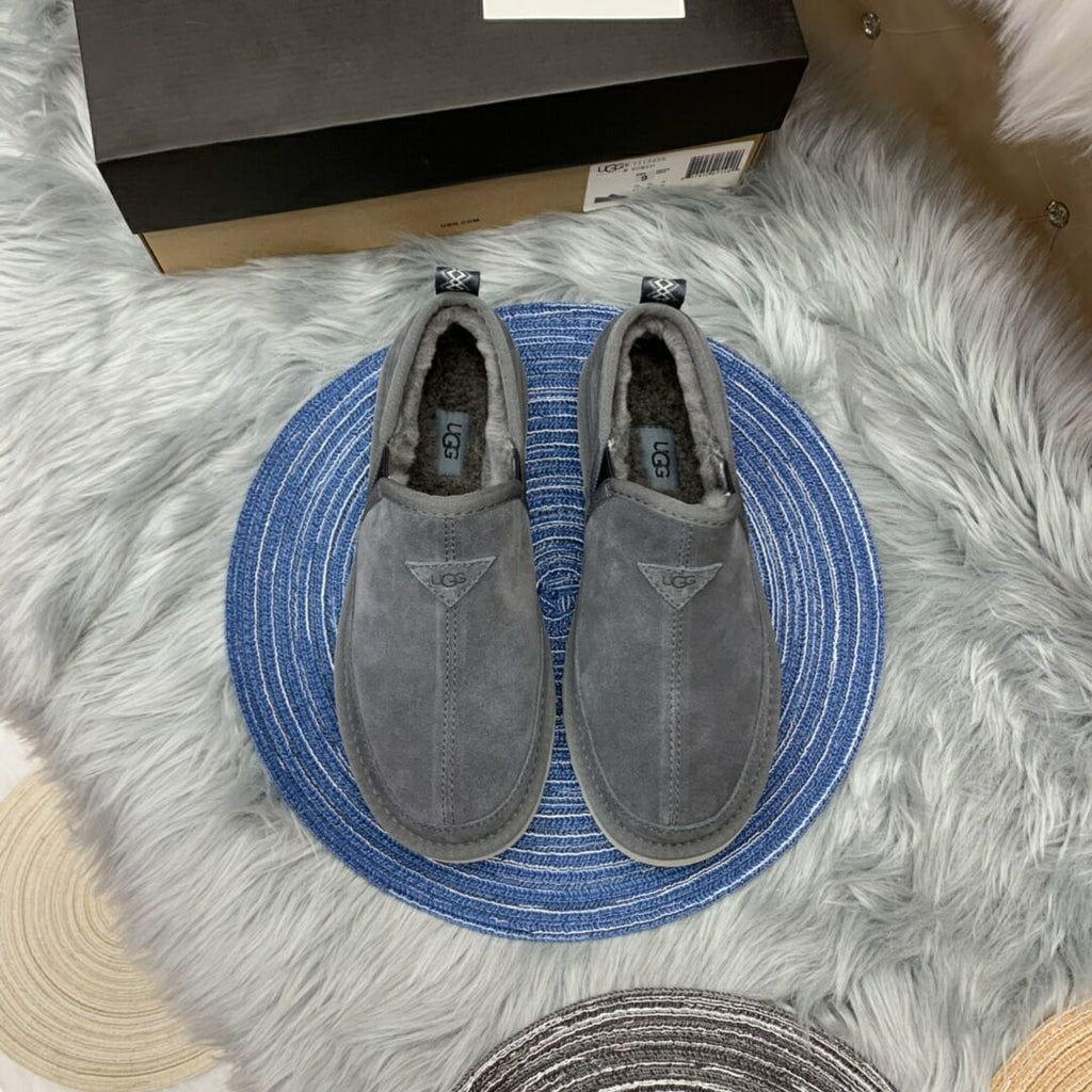 3455 Men's Slip-On Low-Top Shoes – Gray