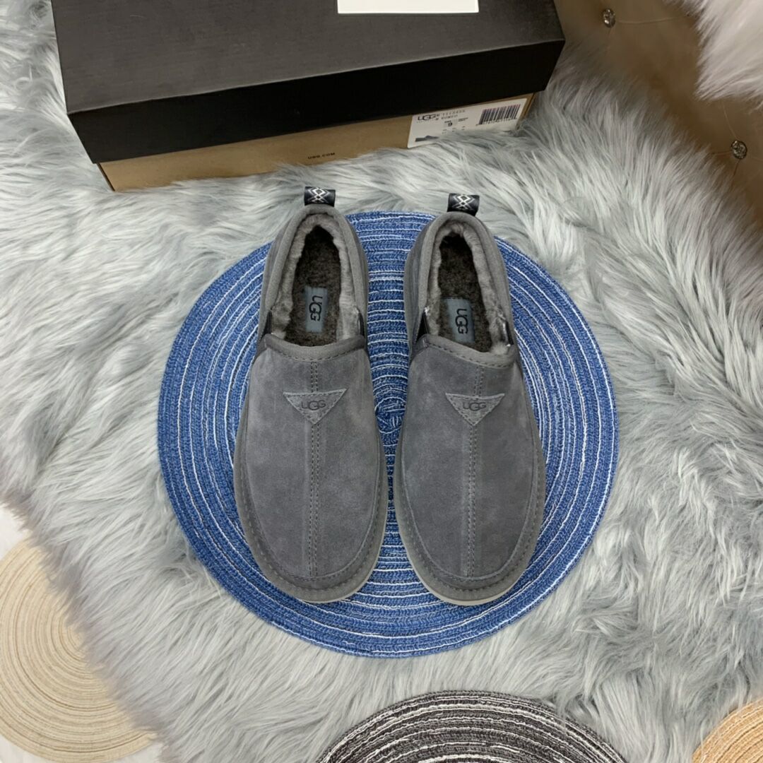 3455 Men's Slip-On Low-Top Shoes – Gray