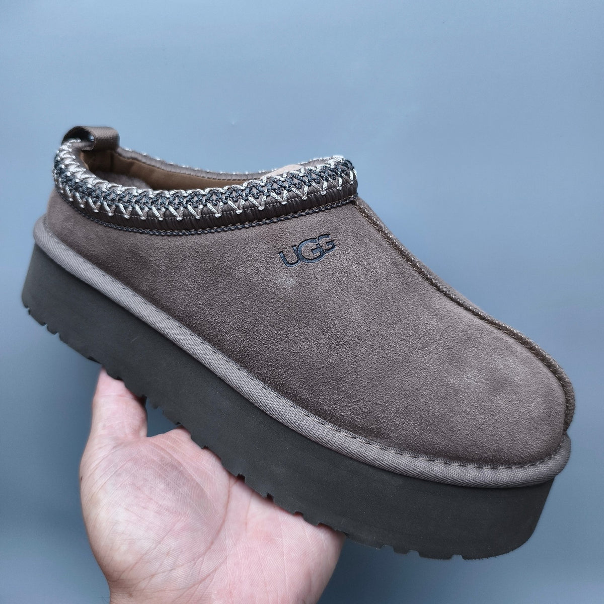 2553 / 2130 Boho-Inspired Platform Casual Shoes – Walnut