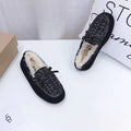 5623 Chic Moccasin-Style Shoes – Black