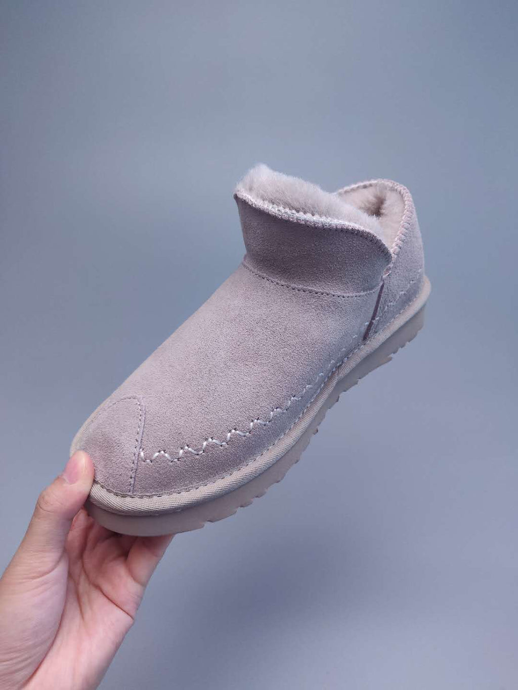 0888 Ankle Boots – Purple