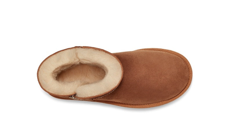 2481 Side-Zip Ankle Boots – Chestnut
