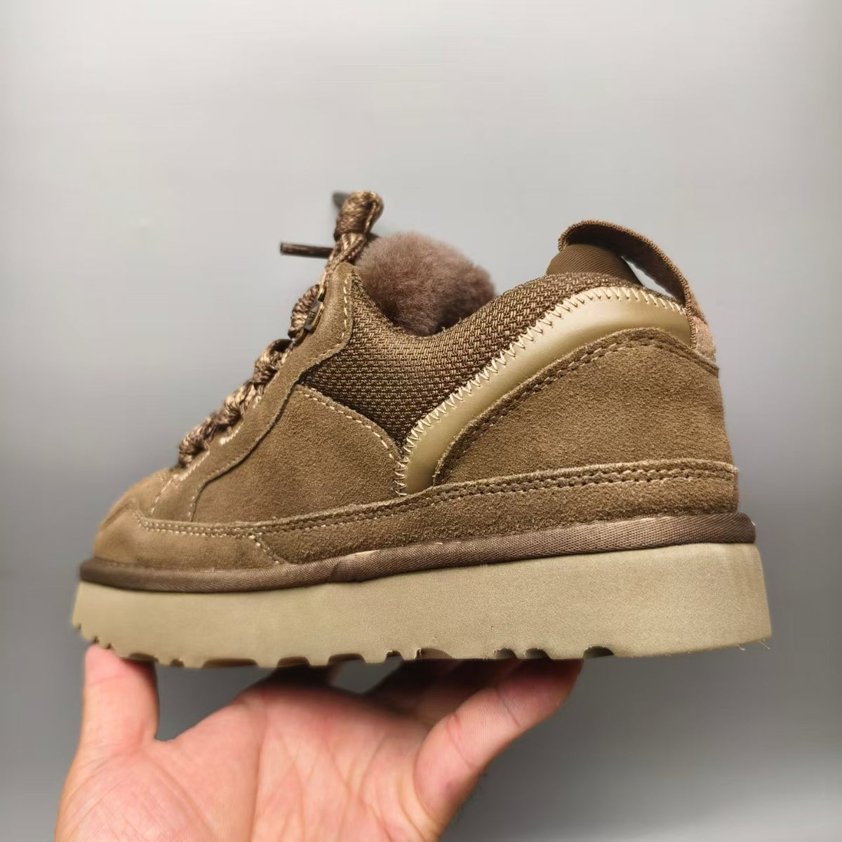 4032 Unisex Mesh Sport-Casual Shoes – Walnut