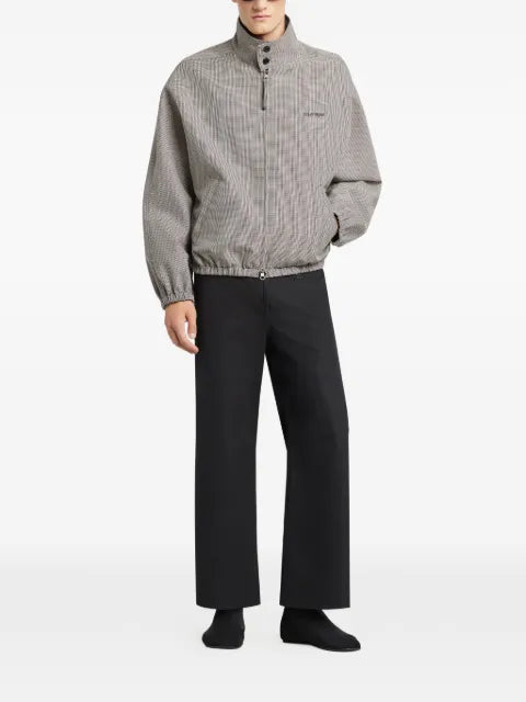 Courrèges zip-up pattern jacket