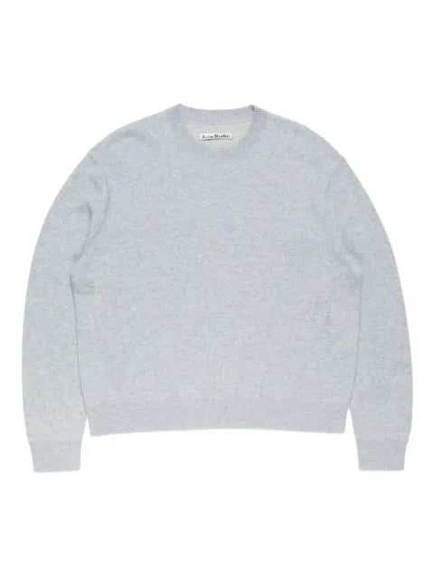 Acne Studios cashmere sweater in cold grey mélange