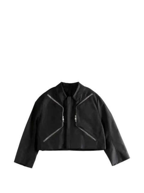 Rick Owens zip-up cropped jacket