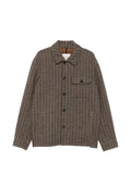 Moncler Norfol checked padded jacket