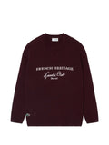 Lacoste Heritage logo-embroidered intarsia-knit sweater