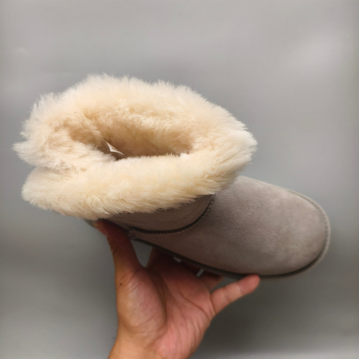 4517 Boho-Inspired Back-Strap Shoes – Gray