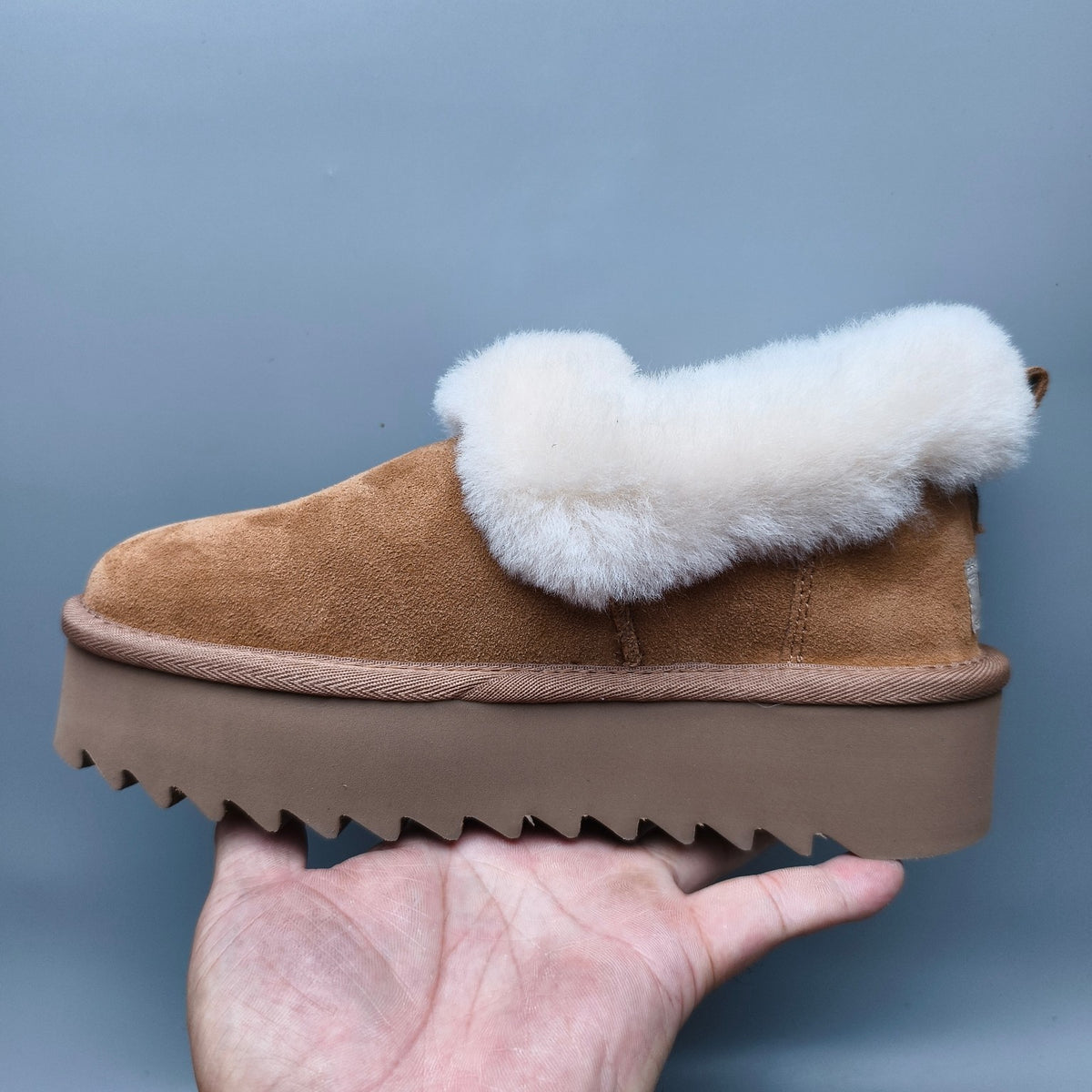 6733 Platform Casual Shoes – Chestnut