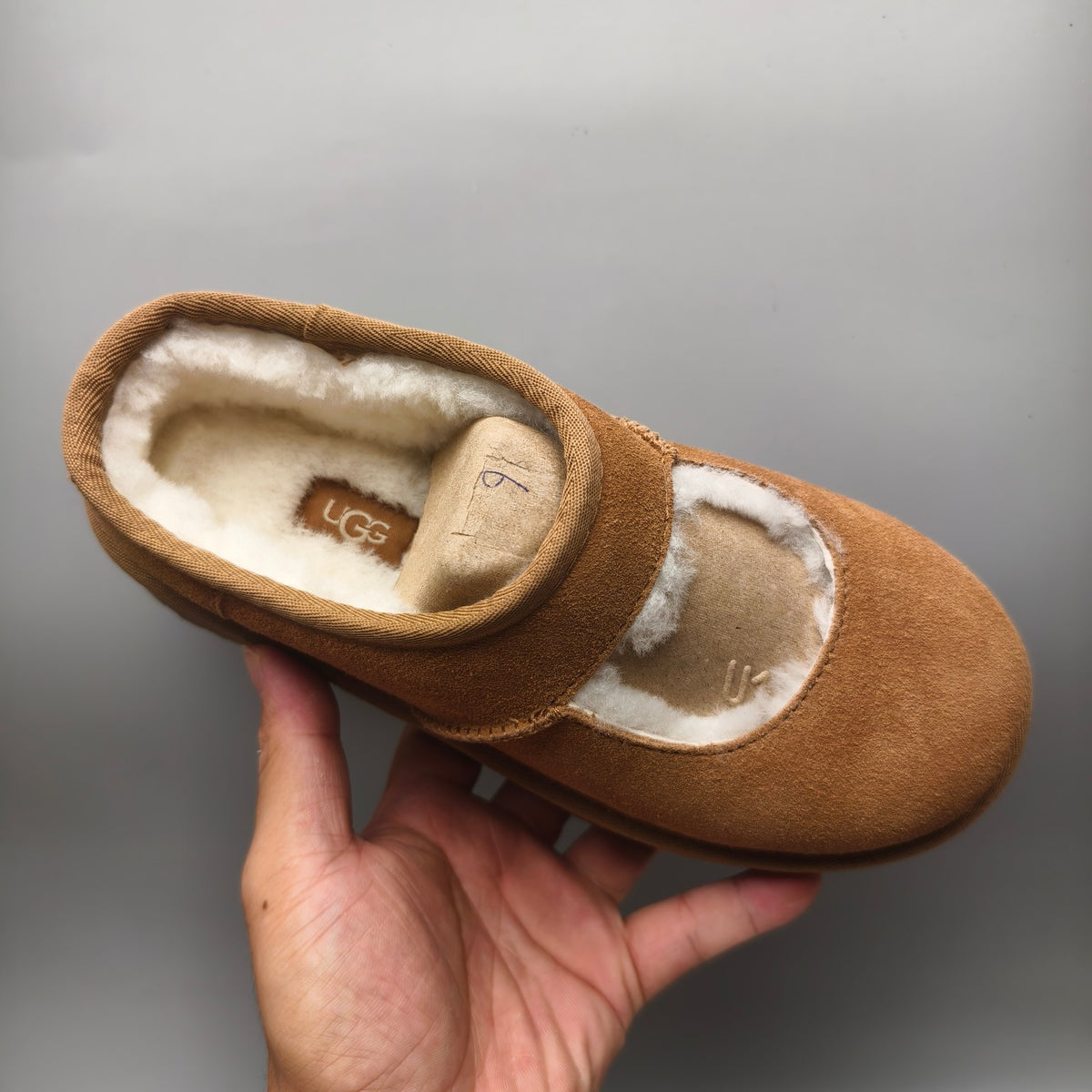 7612 Platform Mary Jane Fashion Shoes – Chestnut