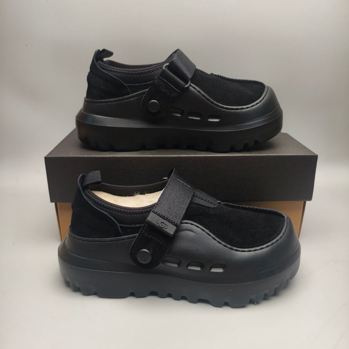 7550 Unisex Slip-On Casual Shoes – Black