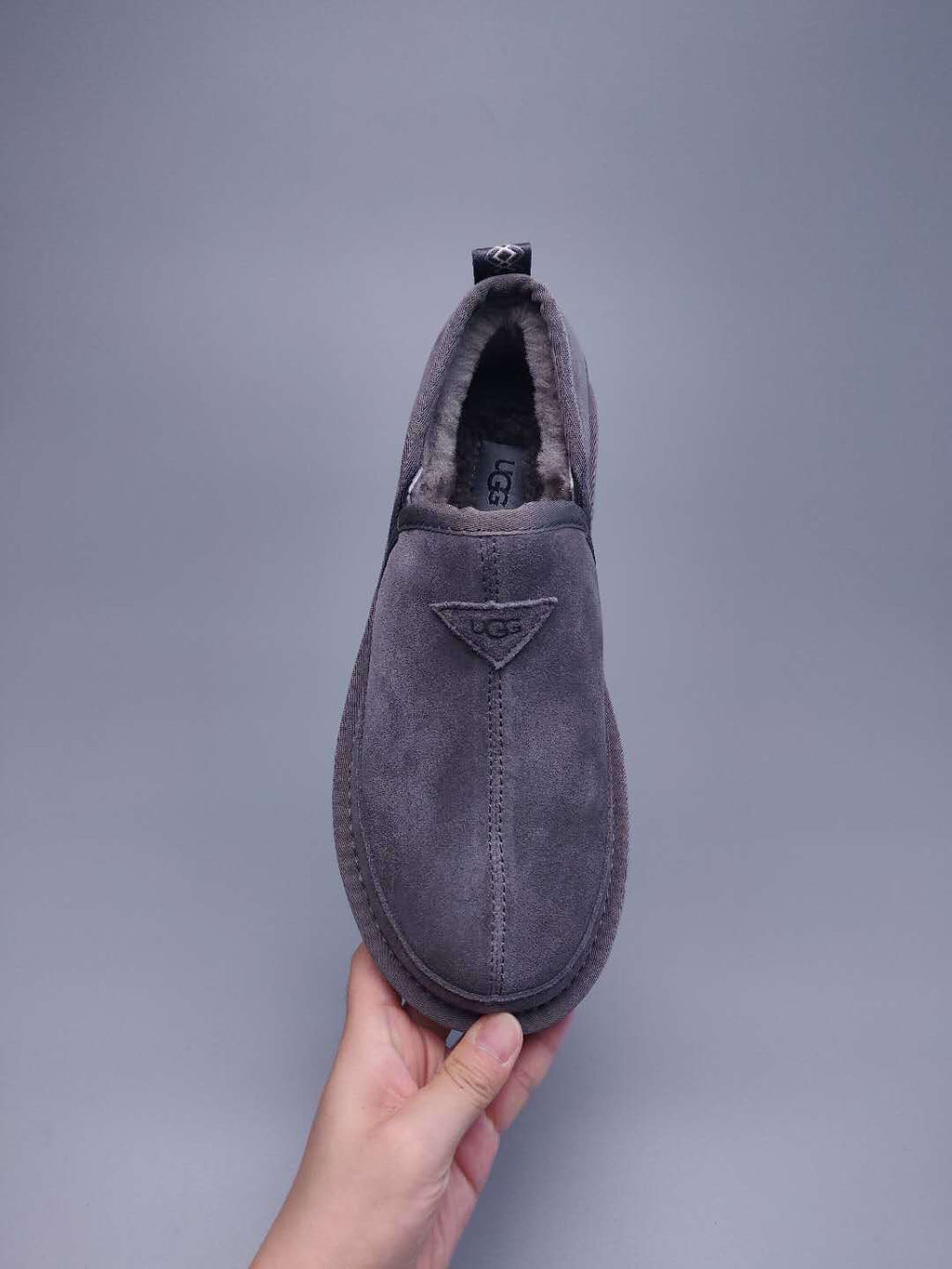 3455 Men's Slip-On Low-Top Shoes – Gray