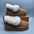 6733 Platform Casual Shoes – Chestnut