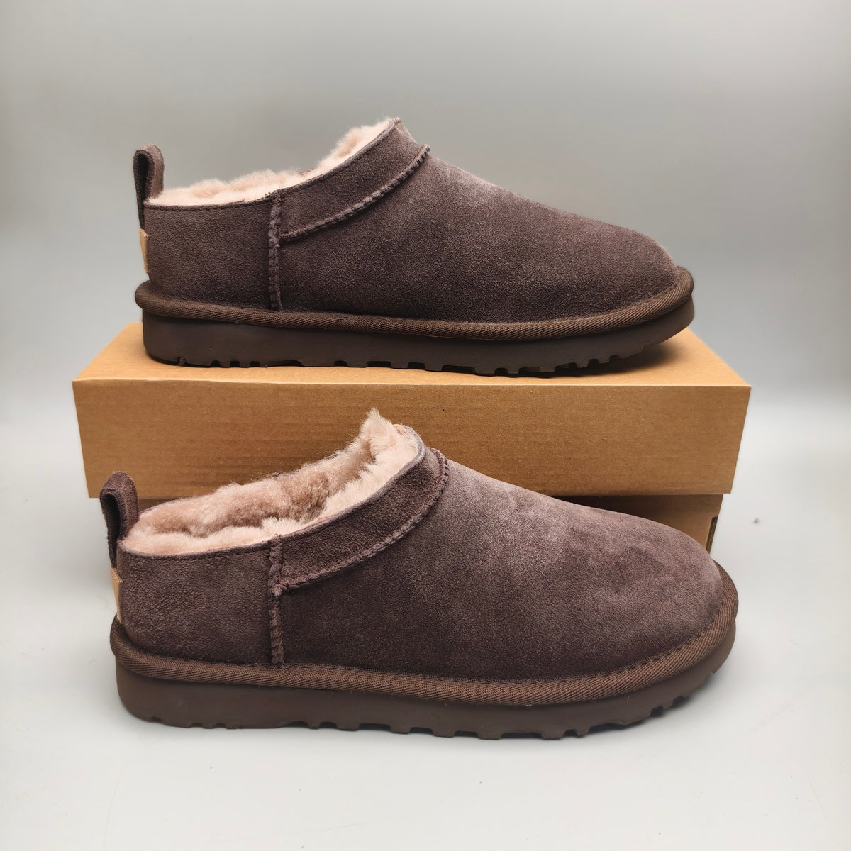3891 Women's Classic Slip-On Shoes – Chocolate Brown