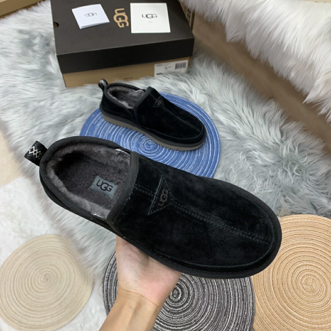 3455 Men's Slip-On Low-Top Shoes – Black