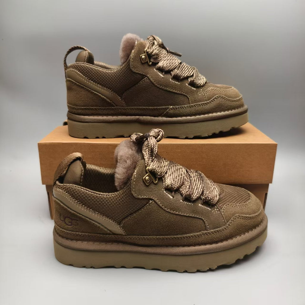 4032 Unisex Mesh Sport-Casual Shoes – Walnut