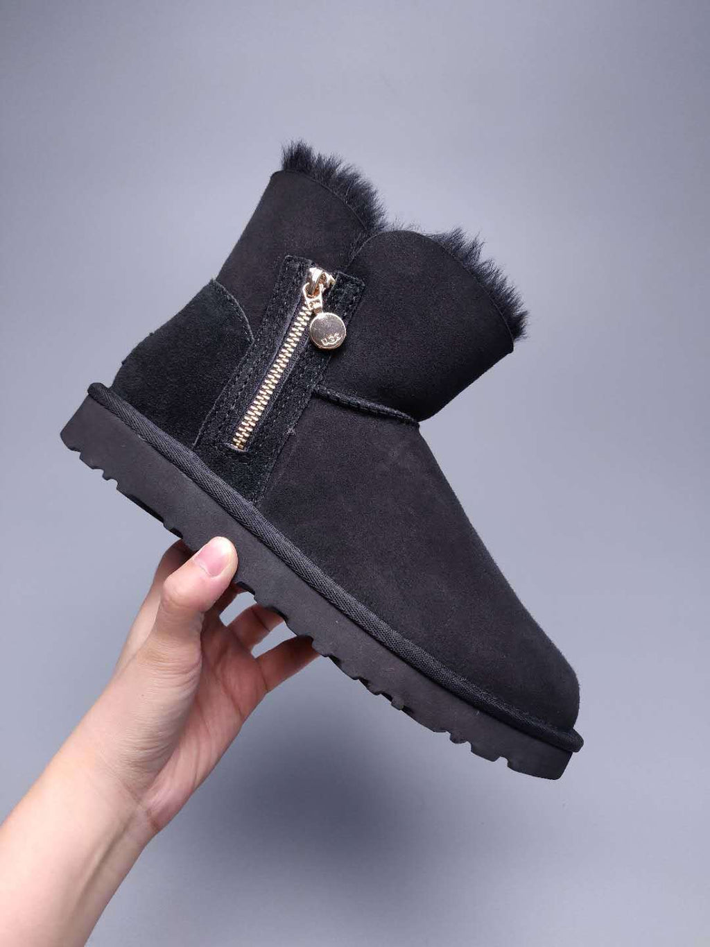 2481 Side-Zip Ankle Boots – Black