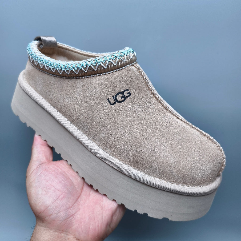 2553 / 2130 Boho-Inspired Platform Casual Shoes – Sand