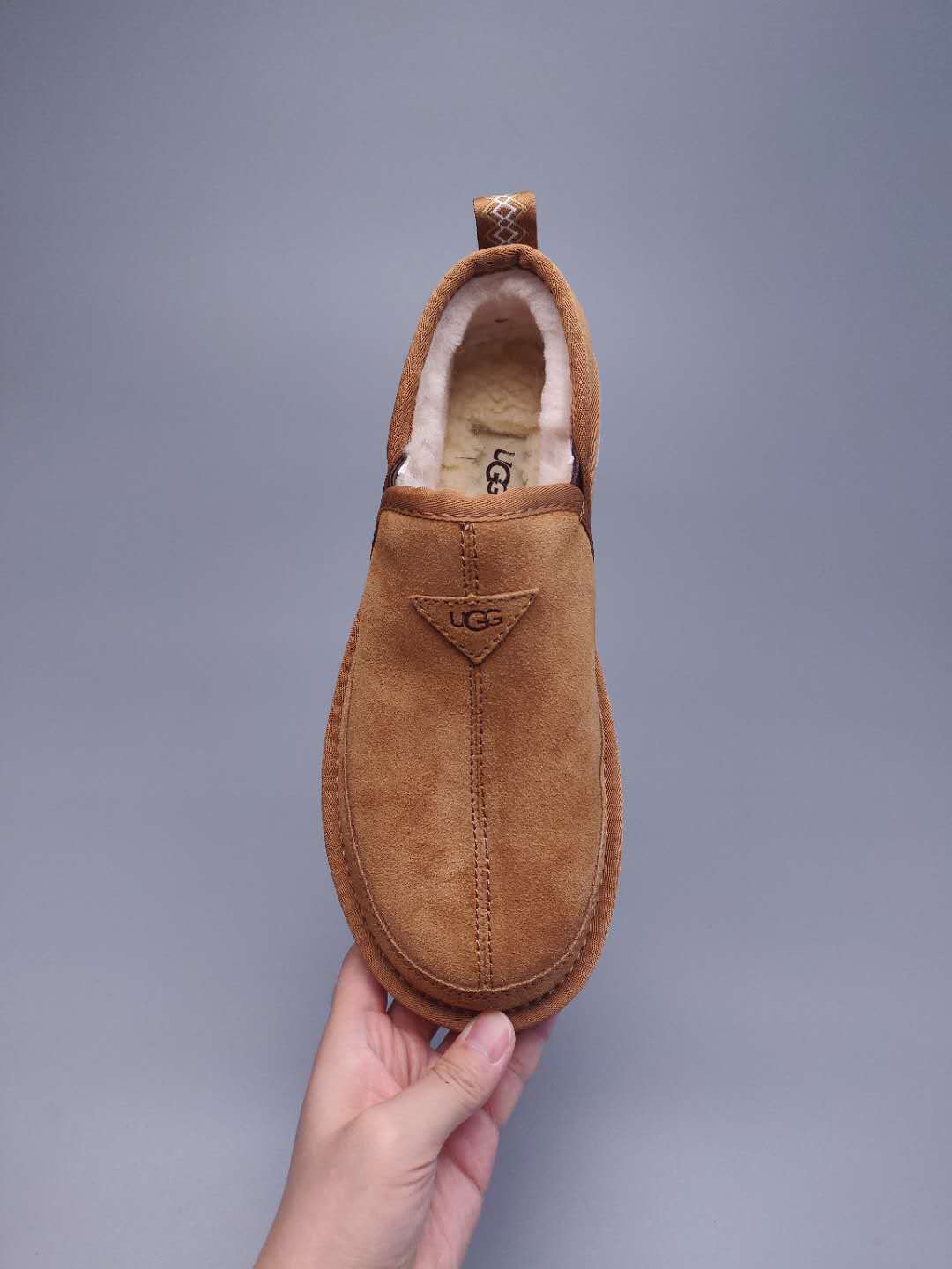 3455 Men's Slip-On Low-Top Shoes – Chestnut