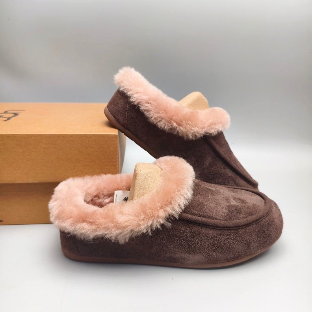1391 Slip-On House Shoes – Chocolate Brown