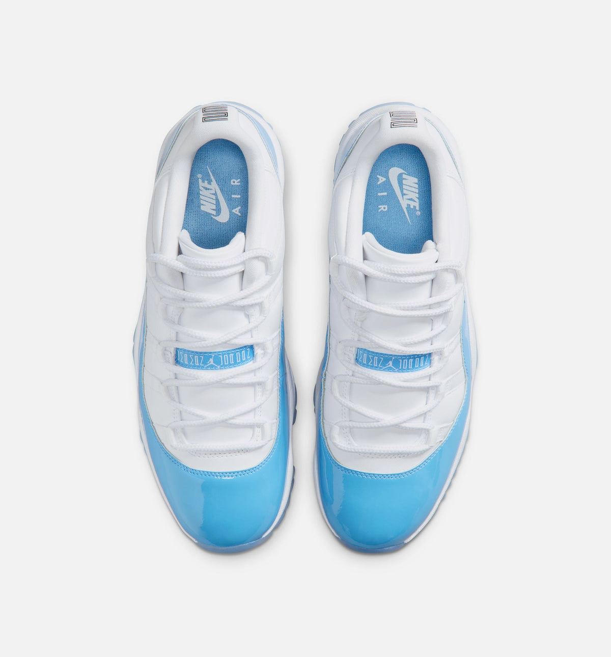 Air Jordan 11 Retro Low University Blue Men's Lifestyle Shoes - White/University Blue/Black