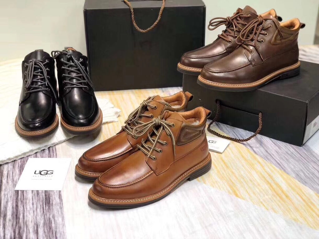 0726-1 Upgraded Series Leather Shoes – Brown
