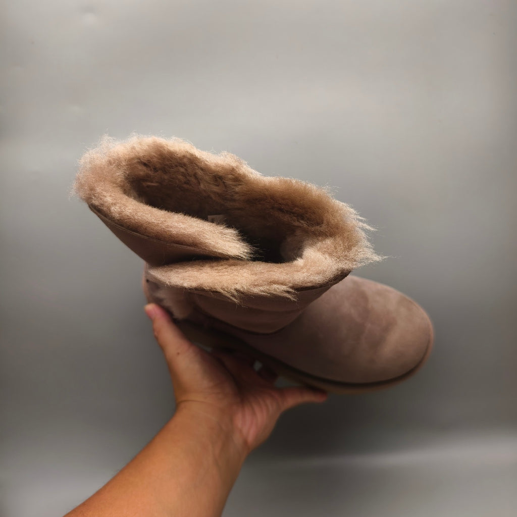 1533 Women's Platform Wedge Mid-Calf Boots – Walnut