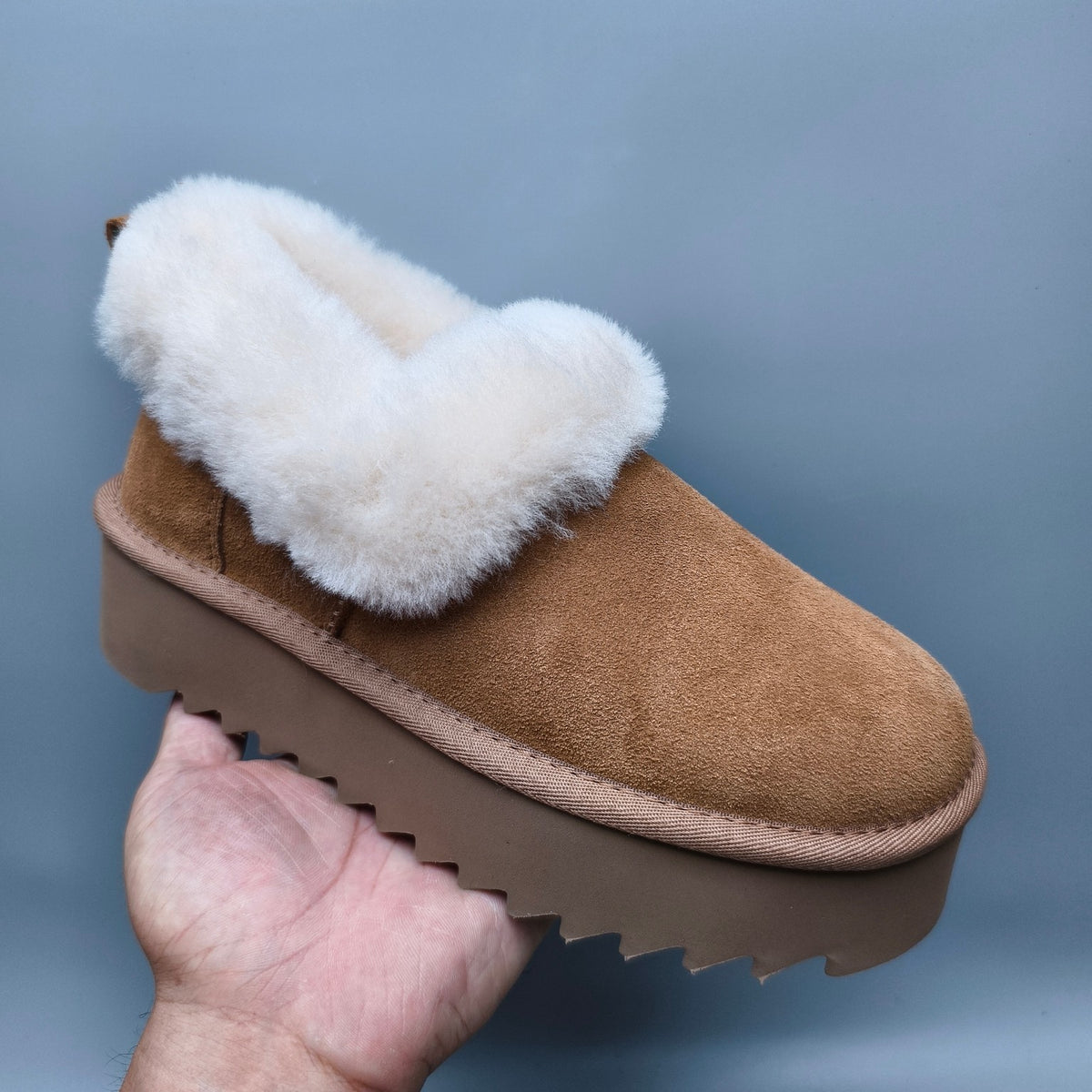 6733 Platform Casual Shoes – Chestnut