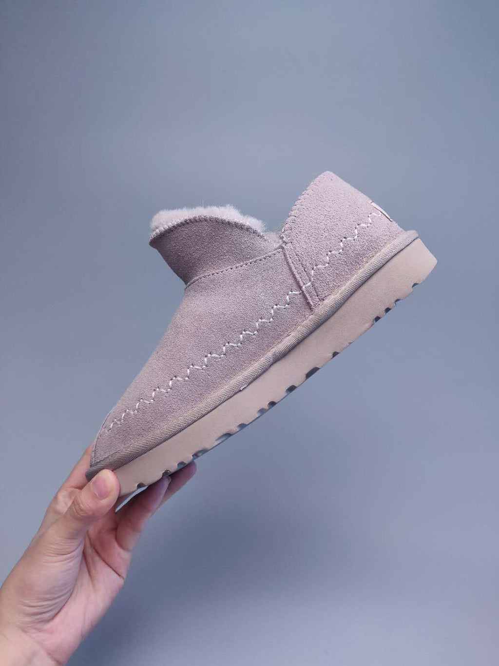 0888 Ankle Boots – Purple