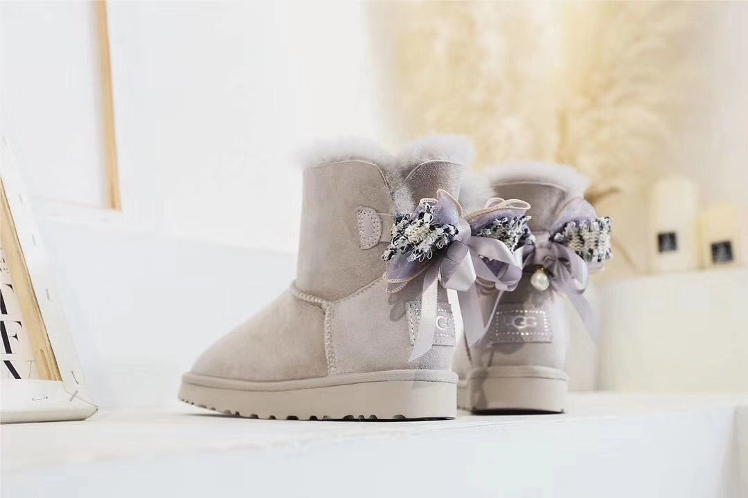 6503 New 3-Way Winter Boots – Diamond Gray
