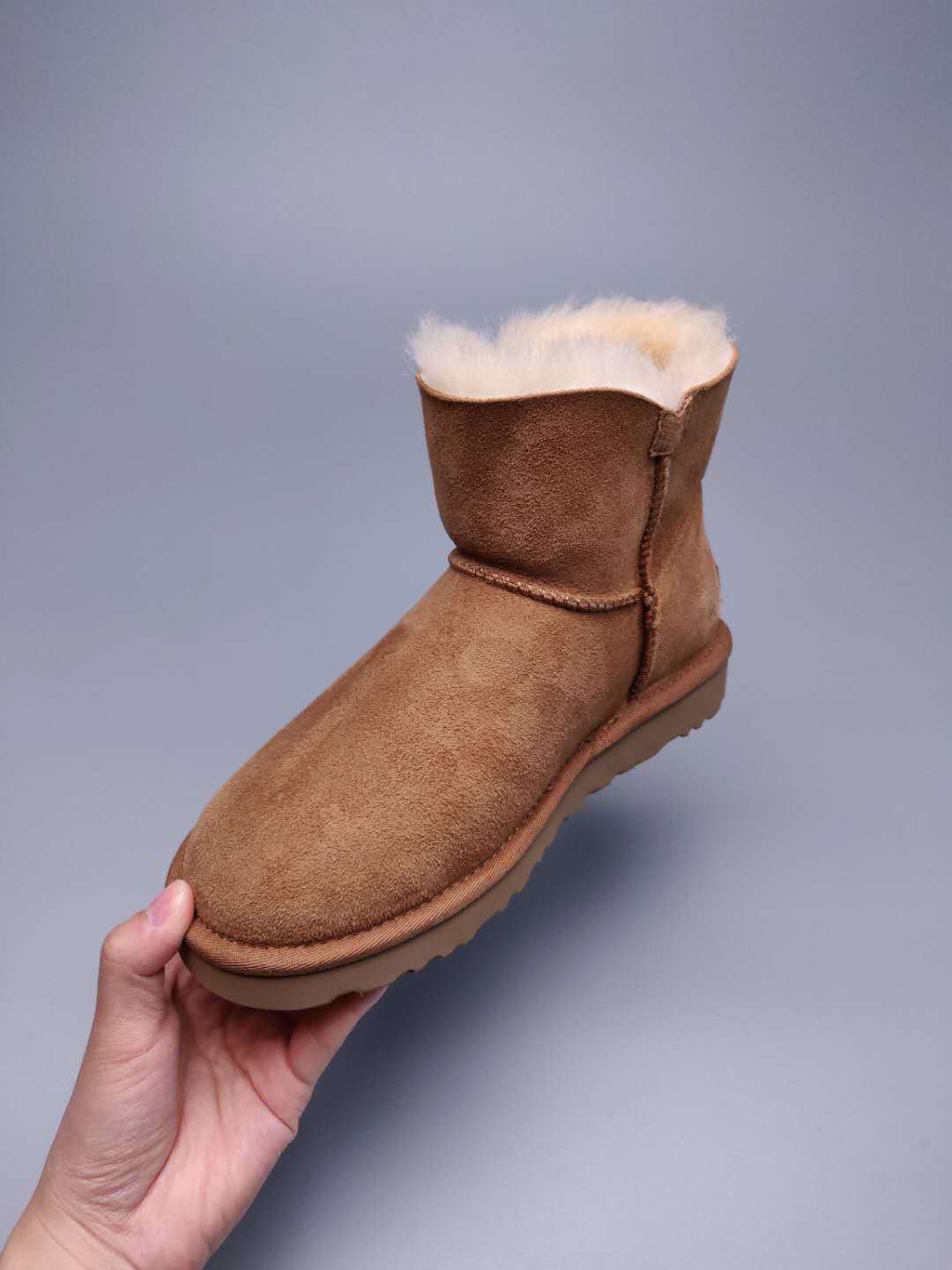 2481 Side-Zip Ankle Boots – Chestnut