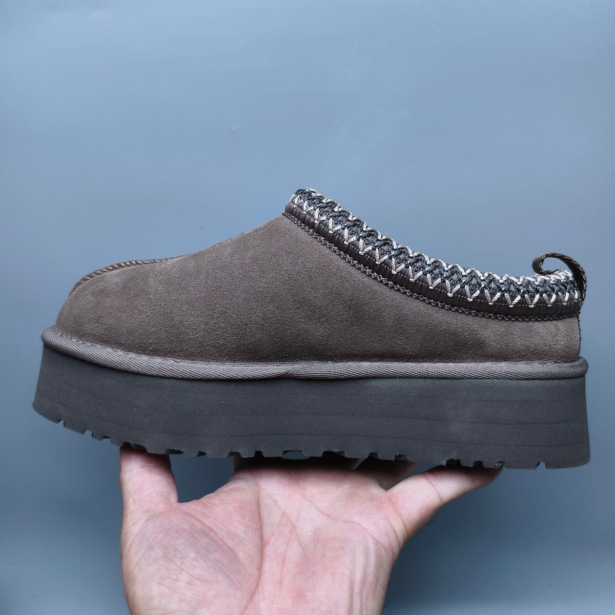 2553 / 2130 Boho-Inspired Platform Casual Shoes – Walnut