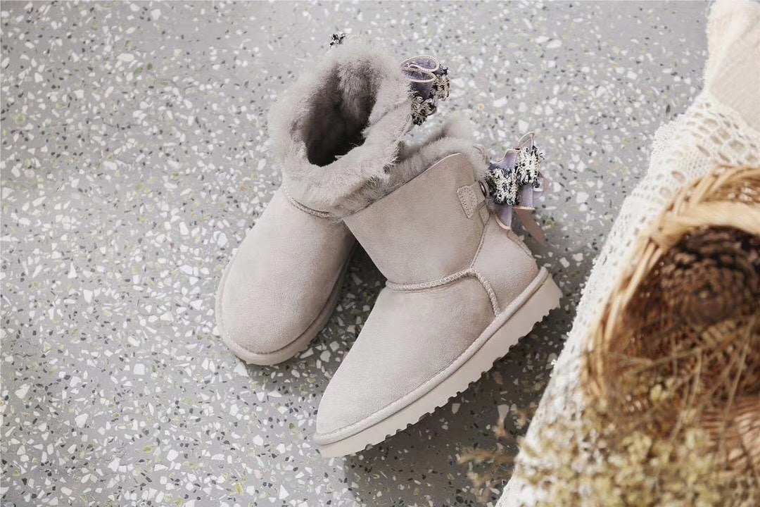 6503 New 3-Way Winter Boots – Diamond Gray