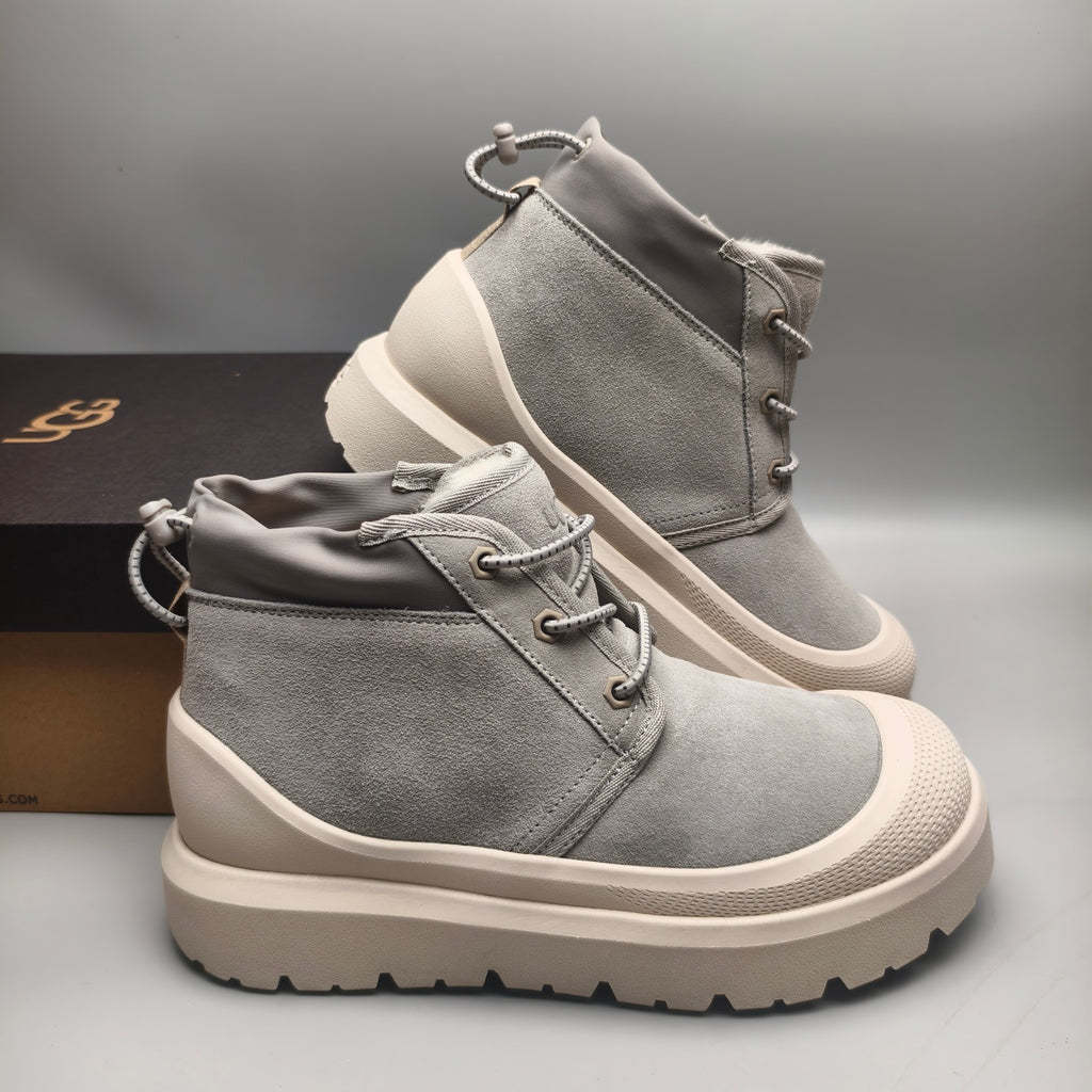 3991 High-Top Casual Shoes – Light Gray