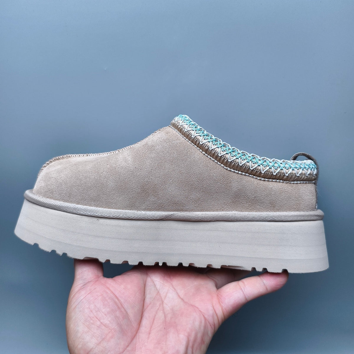 2553 / 2130 Boho-Inspired Platform Casual Shoes – Sand