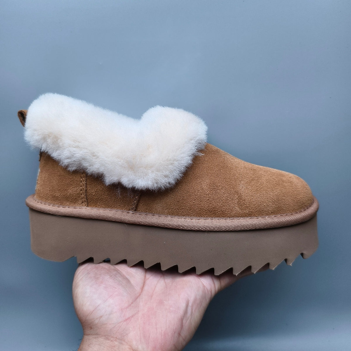 6733 Platform Casual Shoes – Chestnut