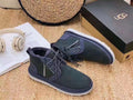 3883 Updated Zip-Up Shoes – Dark Gray