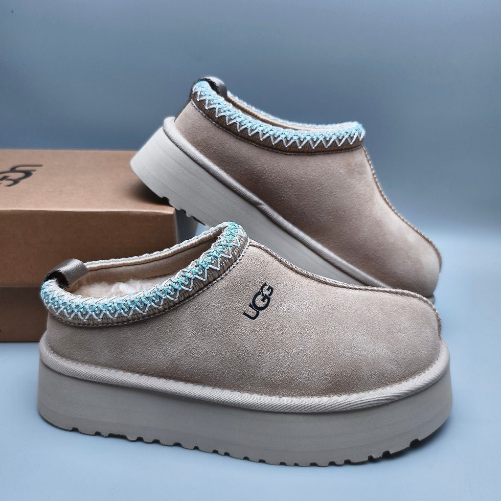 2553 / 2130 Boho-Inspired Platform Casual Shoes – Sand