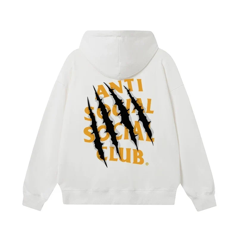 Anti Social Social Club Claw White Hoodie