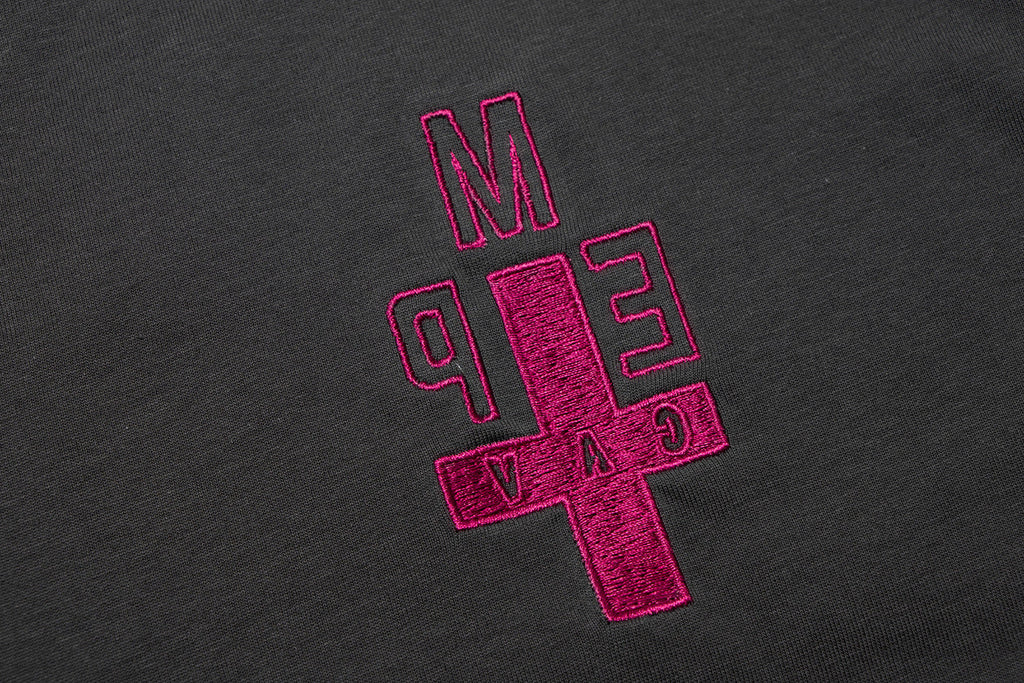 Cav Empt Washed Cross Patch Short Sleeve Crew Neck T-Shirt Unisex