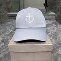 Anchor embroidered baseball cap