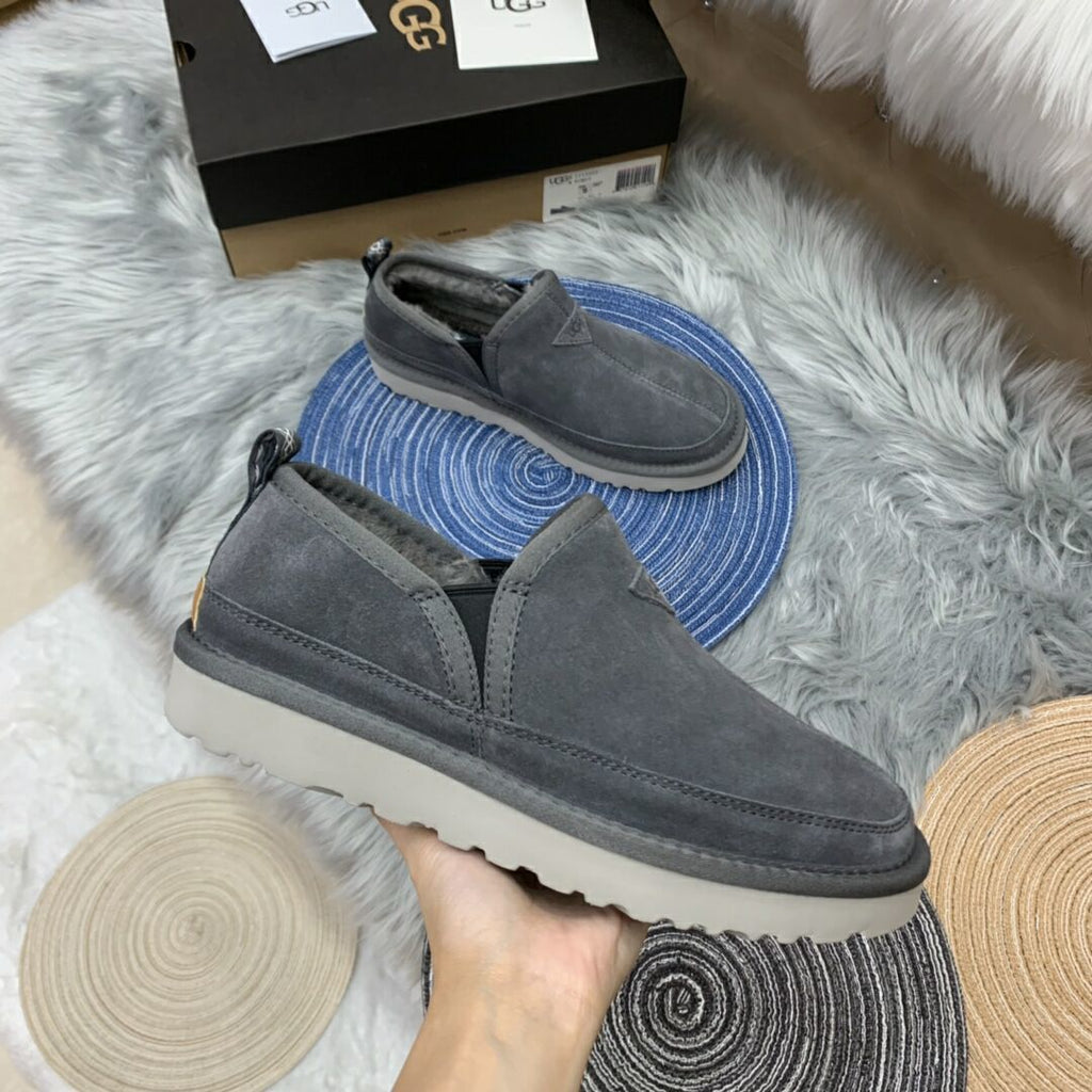 3455 Men's Slip-On Low-Top Shoes – Gray