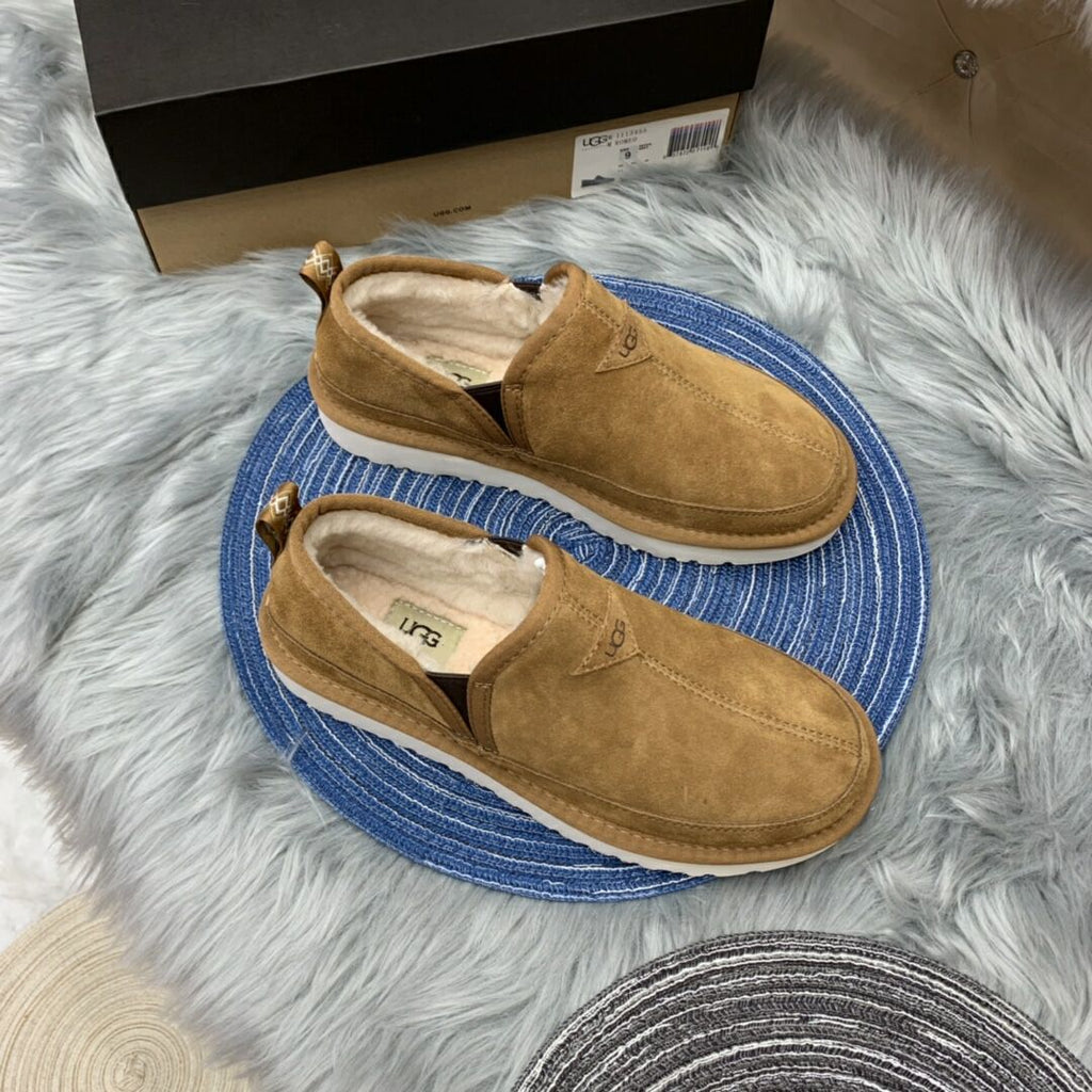 3455 Men's Slip-On Low-Top Shoes – Chestnut