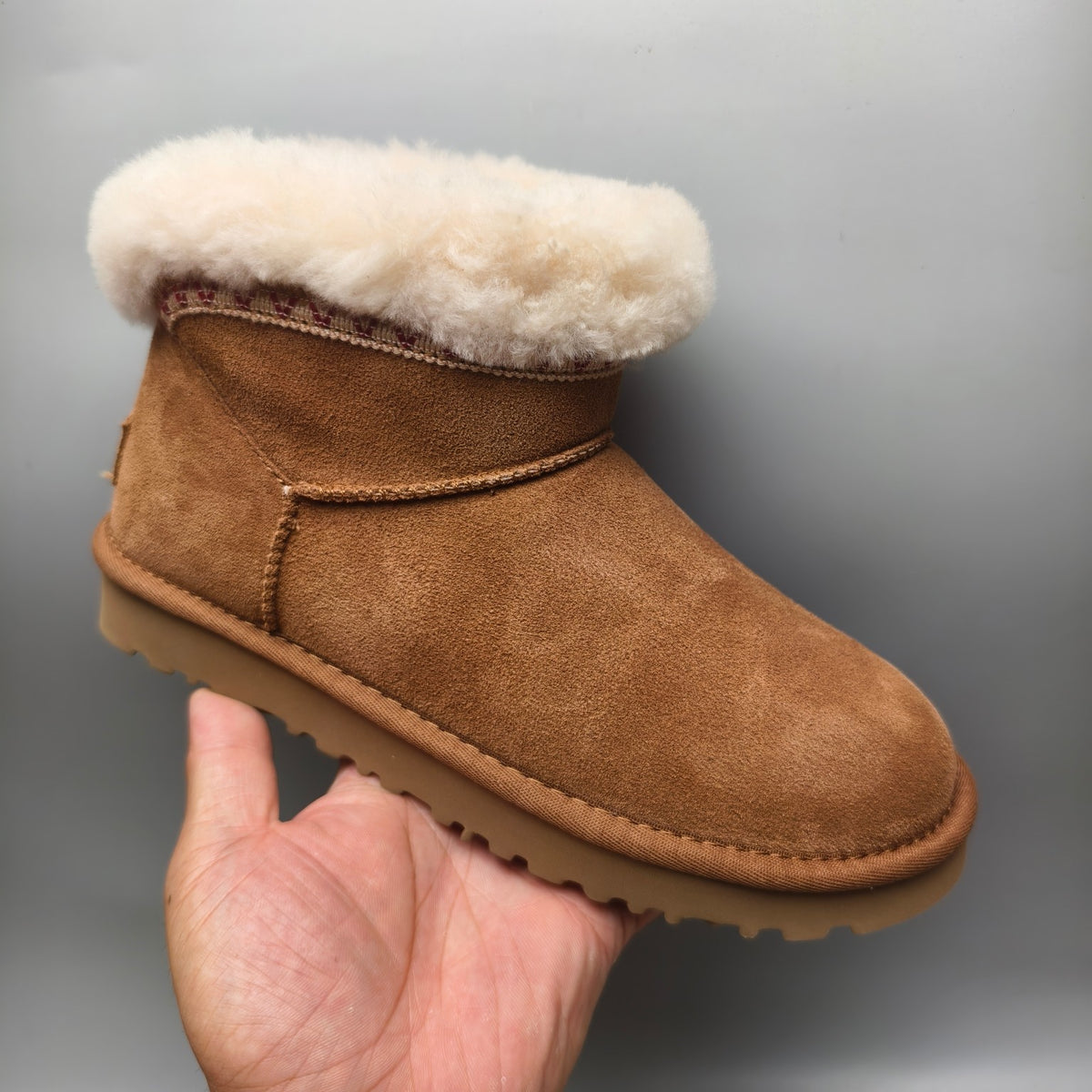 4496 Boho-Inspired Low-Top Casual Shoes – Chestnut