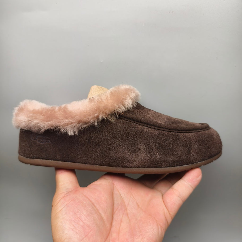 1391 Slip-On House Shoes – Chocolate Brown