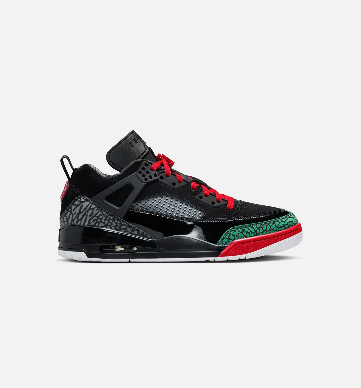 Jordan Spizike Low – Men's Lifestyle Shoe | Black/Classic Green/White/Varsity Red