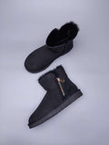 2481 Side-Zip Ankle Boots – Black