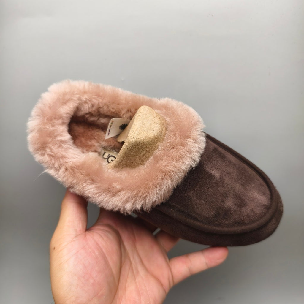 1391 Slip-On House Shoes – Chocolate Brown